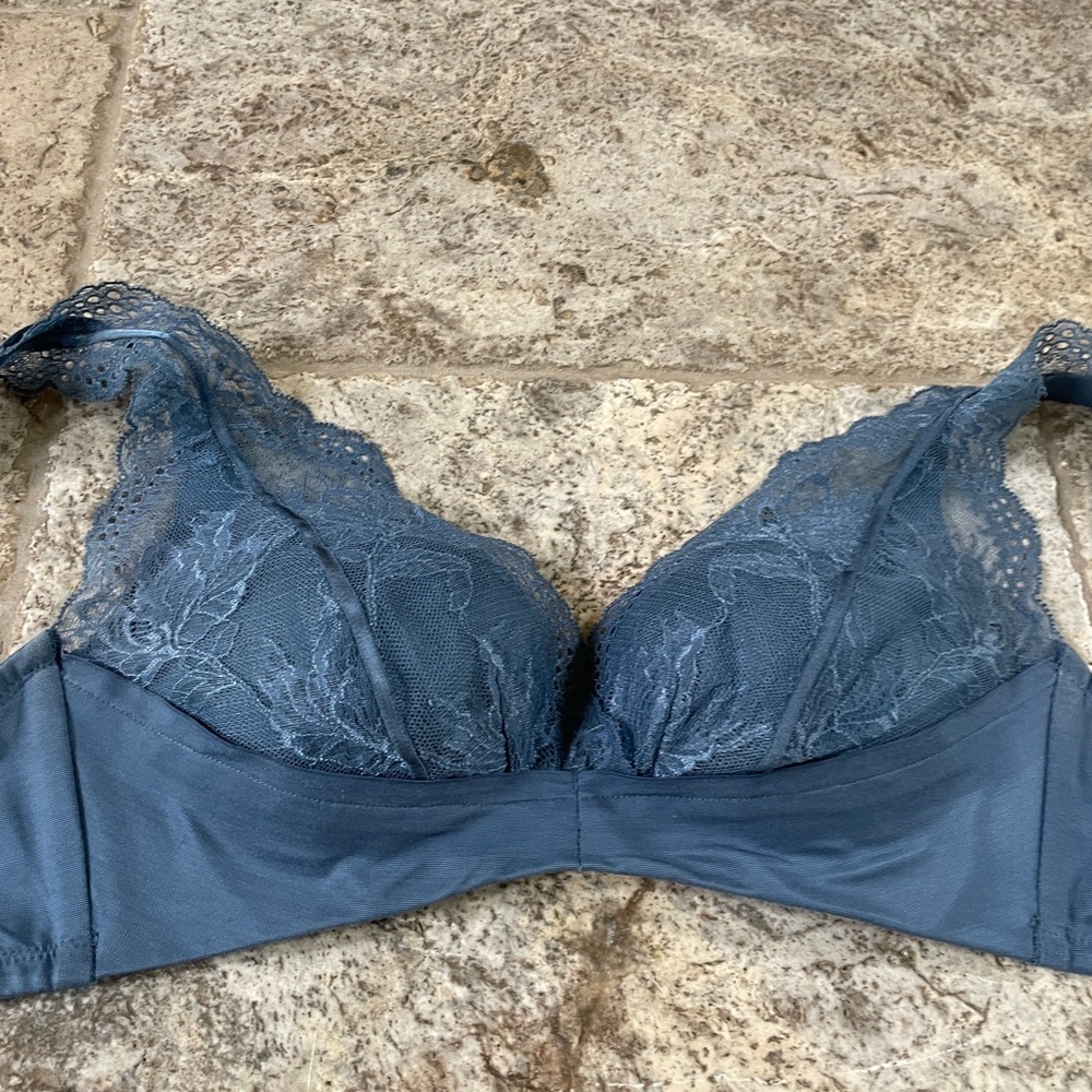 Dusty blue Understance Bra 34 D